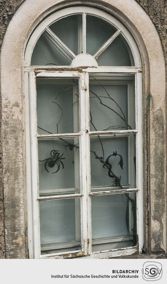 Fenster eines Hauses in Königsbrück