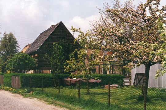 Garten mit Obstbaum in Lückersdorf