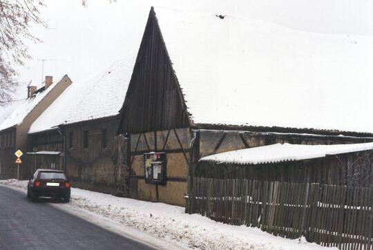 Fachwerkscheune und Stall in Piskowitz