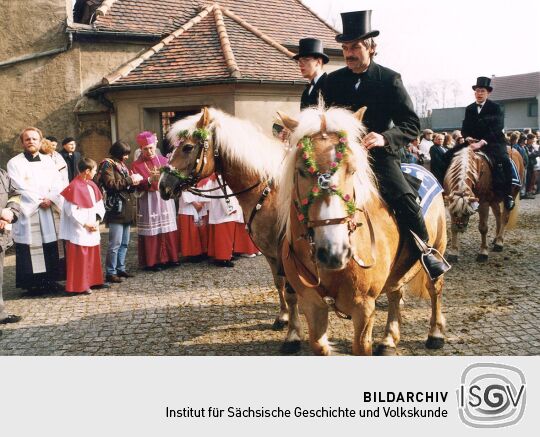 Osterreiten in Wittichenau