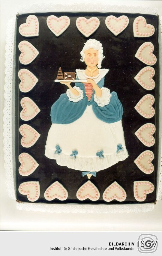 Meisterstück in der Pfefferküchlerei E. C. Groschky in Pulsnitz