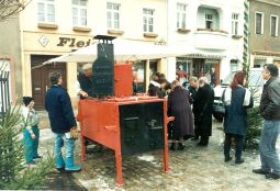 Bild: Gulaschkanone auf dem Pulsnitzer Nikolausfest