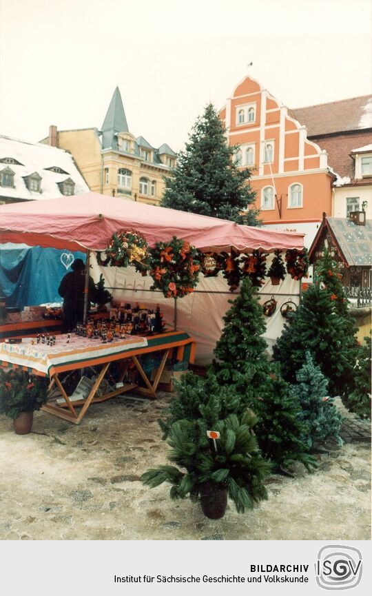 Verkaufsstand auf dem Pulsnitzer Nikolausfest