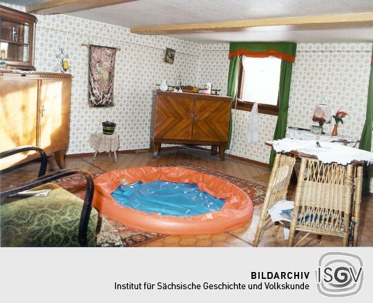 Wohnstube in einem Bauernhof in Schweinerden