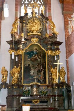 Bild: Altar in der Klosterkirche von St. Marienstern
