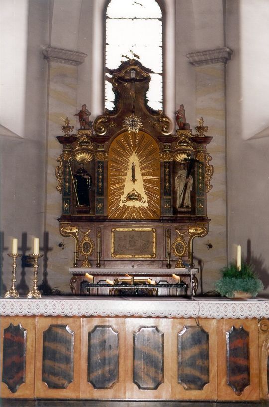 Altar in der Rosenthaler Kirche