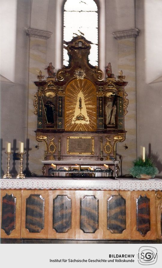 Altar in der Rosenthaler Kirche