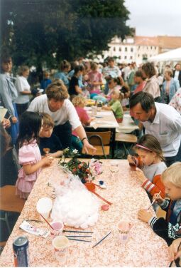 Bild: Brunnenfest in Hoyerswerda