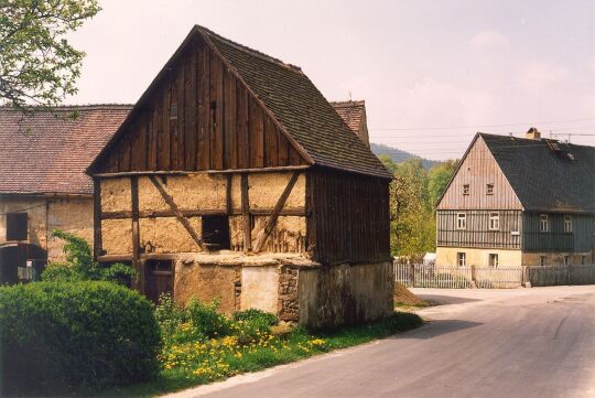 Hauptstrasse in Lückersdorf