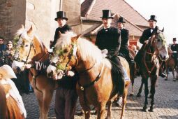 Bild: Osterreiten in Wittichenau