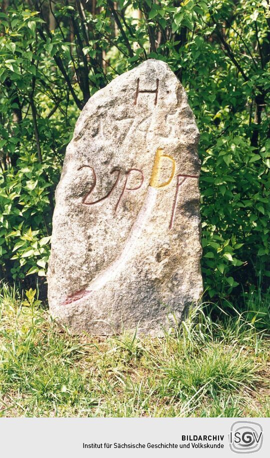 Gedenkstein an den Zweiten Schlesischen Krieg 1745 in Schwosdorf