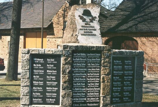 Kriegerdenkmal für die Opfer der beiden Weltkriege