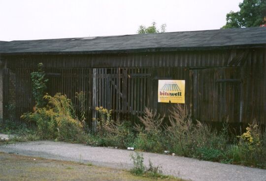 Holzschuppen des ehemaligen Rittergutes in Lohsa