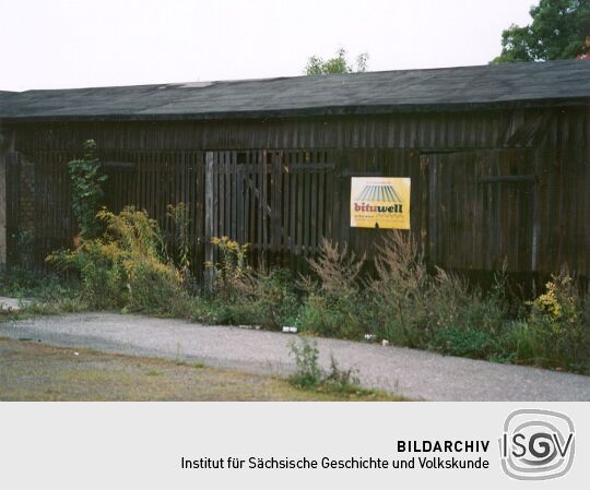 Holzschuppen des ehemaligen Rittergutes in Lohsa