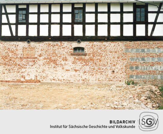 Ehemalige Fachwerkscheune beim Schloß in Blankenhain
