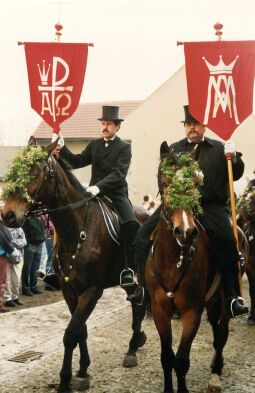 Bild: Osterreiter in Wittichenau
