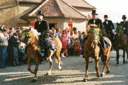 Bild: Osterreiter in Wittichenau