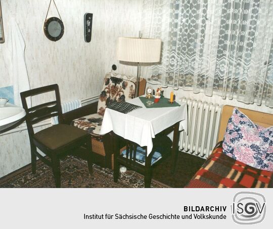 Zimmer eines Seniorenheims in Langebrück