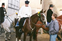Bild: Osterreiter in Wittichenau