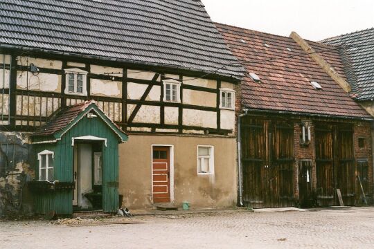 Leerstehendes Wohnhaus in Horka