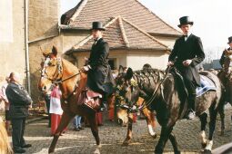 Bild: Osterreiter in Wittichenau