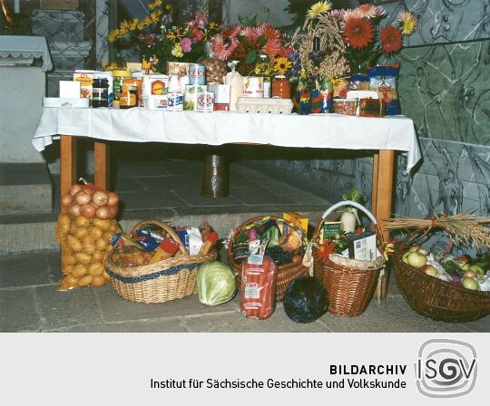 in der Kirche in Kleinröhrsdorf