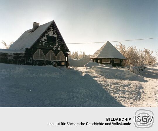 Kahleberg mit Bergbaude und Schutzhaus