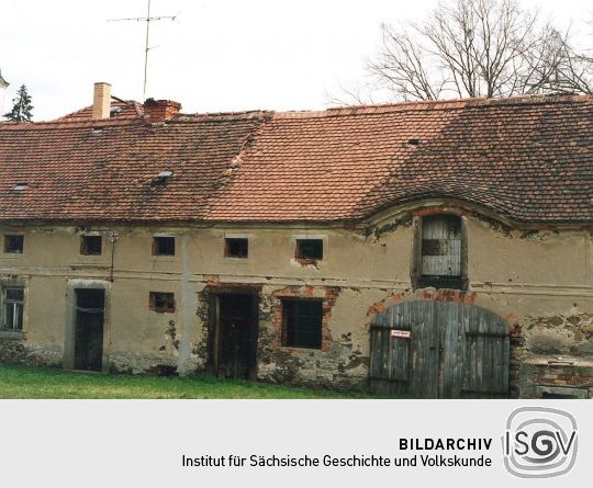 Wohnhaus und Scheune an der Hauptstraße in Ponickau