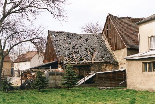 Alte Scheune in Ponickau