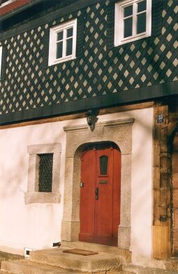 Bild: Umgebindehaus am Oberen Kirchweg in Ebersbach