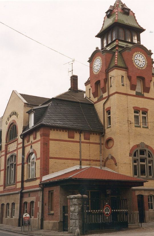 Turmhaus der Brauerei in Wernesgrün