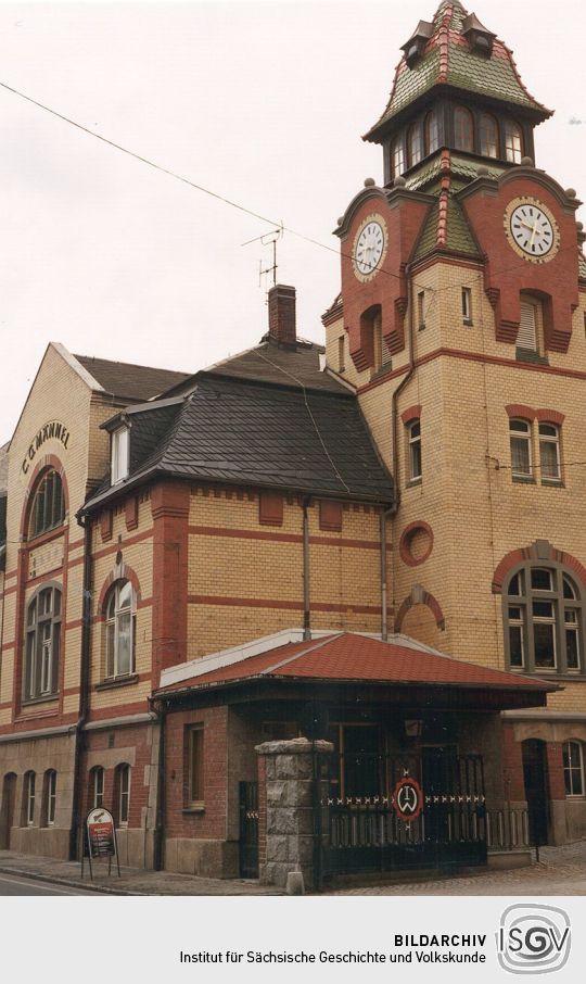 Turmhaus der Brauerei in Wernesgrün