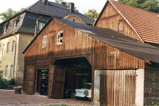 Schuppen des Rittergutes in Oberlauterbach