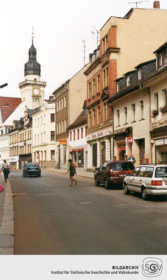 August- Bebel- Straße in Werdau