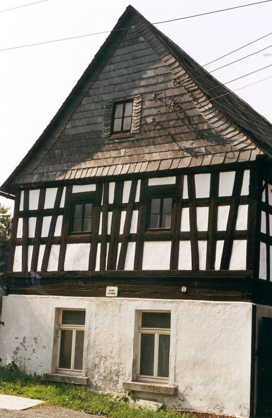 Fachwerkhaus an der Hauptstraße in Röthenbach