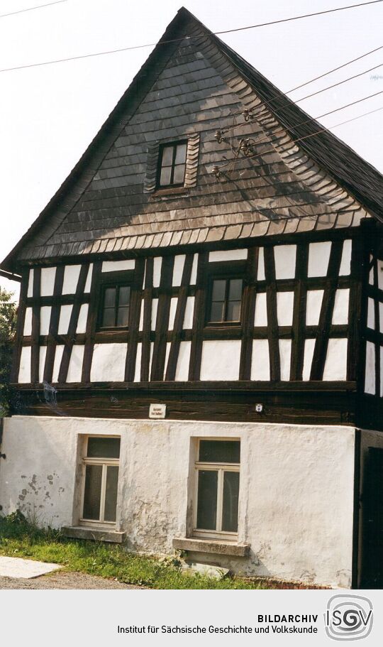 Fachwerkhaus an der Hauptstraße in Röthenbach