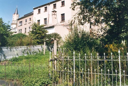 Schmiedeeiserner Gartenzaun in Markneukirchen