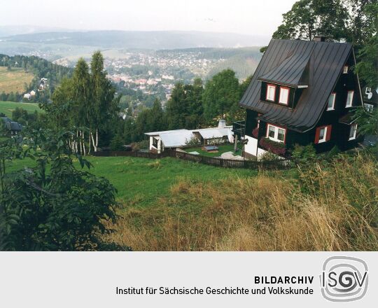 Blick auf Klingenthal