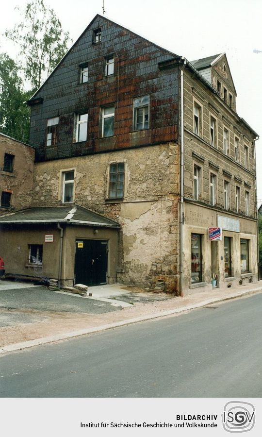 Wohnhaus an der Hauptsraße  in Schönheide