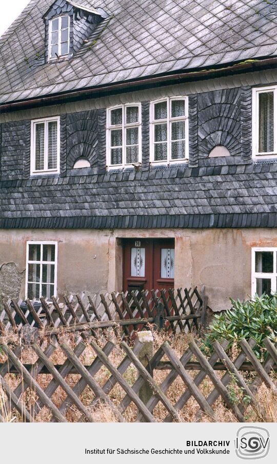 Wohnhaus  in der Rathausstraße in Zwönitz