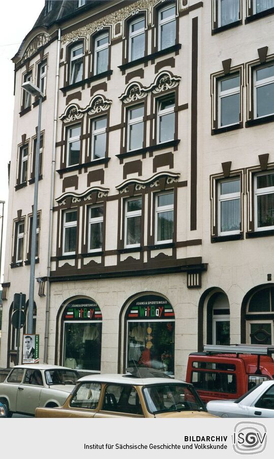 Wohnhaus an der Goethestraße in Aue