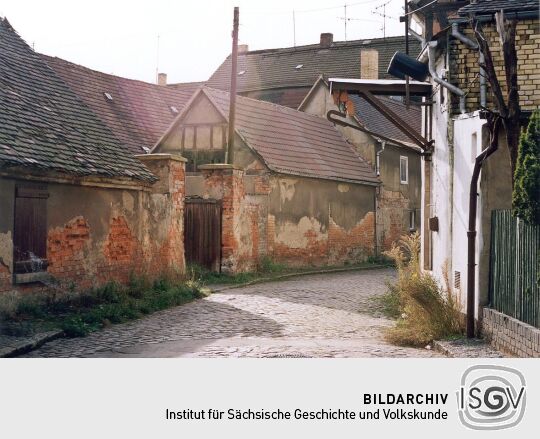 Wohnhaus mit Schuppen an der Salzstraße in Bad Düben