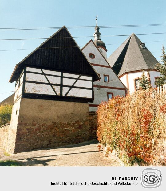 Wehrturm an der Wechselburger Stadtmauer