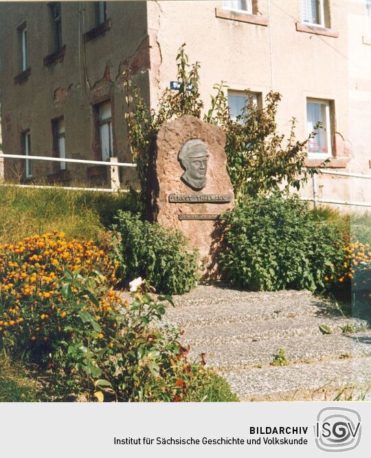 Thälmann-Denkmal in Wechselburg