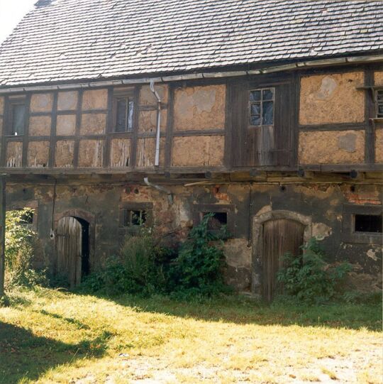 Stallgebäude eines Mutzscherodaer Bauernhofes
