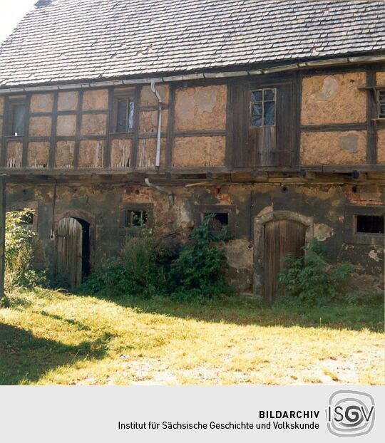 Stallgebäude eines Mutzscherodaer Bauernhofes