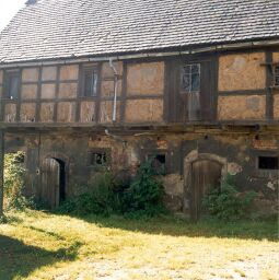 Bild: Stallgebäude eines Mutzscherodaer Bauernhofes