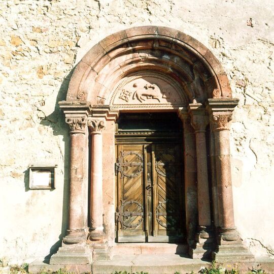 Portal der Rochsburger Kirche