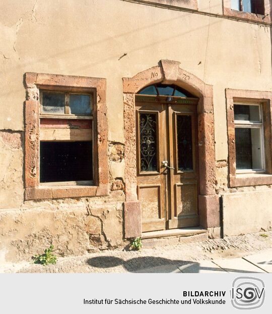 Leerstehendes Wohnhaus in Rochlitz