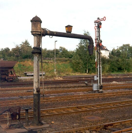 Wasserentnahmestelle am Geithainer Bahnhof